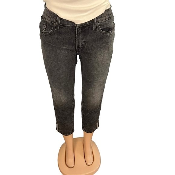 Lucky Brand Mid Rise Boyfriend Sienna Jeans Black - Picture 2 of 9